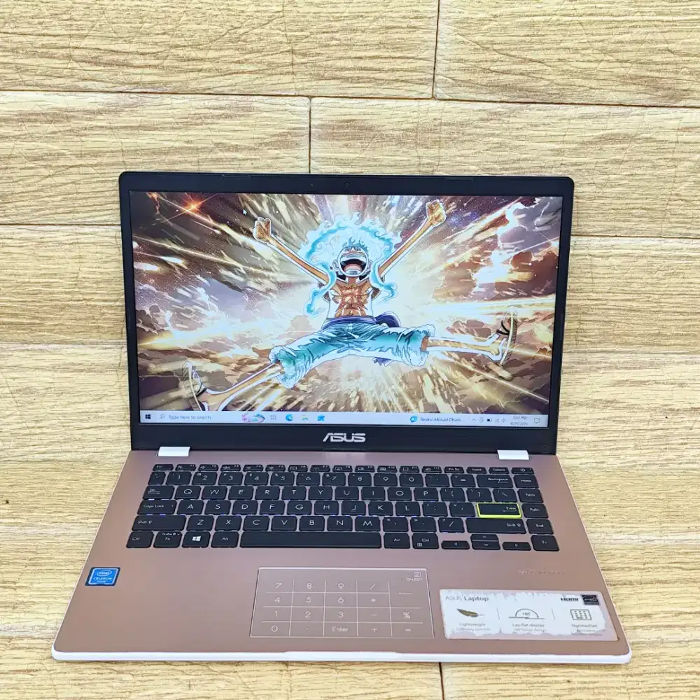 Laptop 2nd Asus VivoBook E410MA Celeron N4020 Ram 4GB SSD 512GB FHD