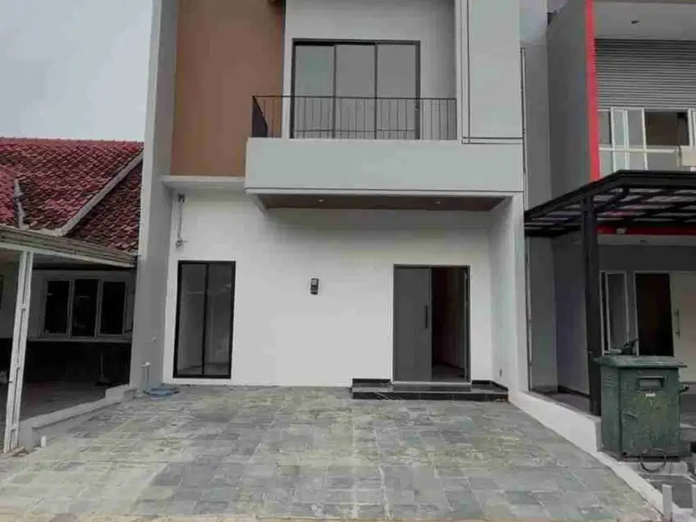 Dijual Rumah Brand New Alam Sutera 3 Lantai Bagus Modern Minimalis