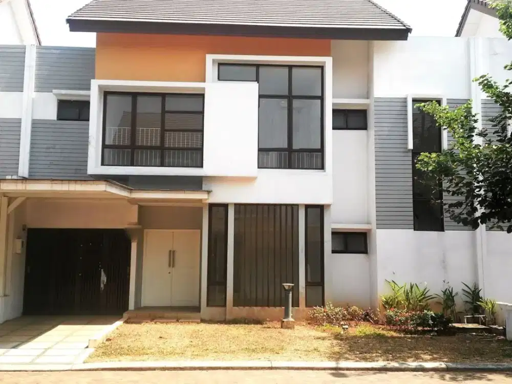 Rumah 2lt 220m 12x17 type 4KT Cluster Lantana JGC Jakarta Garden City