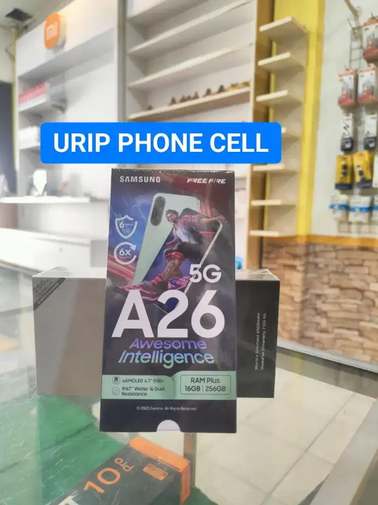 SAMSUNG A26 8/256 promo+bonus cash & credit garansi Resmi