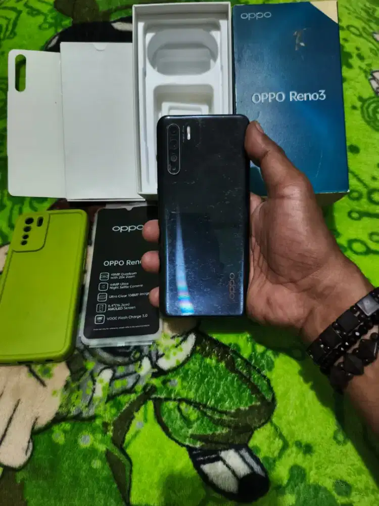OPPO RENO 3 8+3/128GB HP DUSBOOK ONLY LAYAR LCD SUDAH GANTIAN BS TT