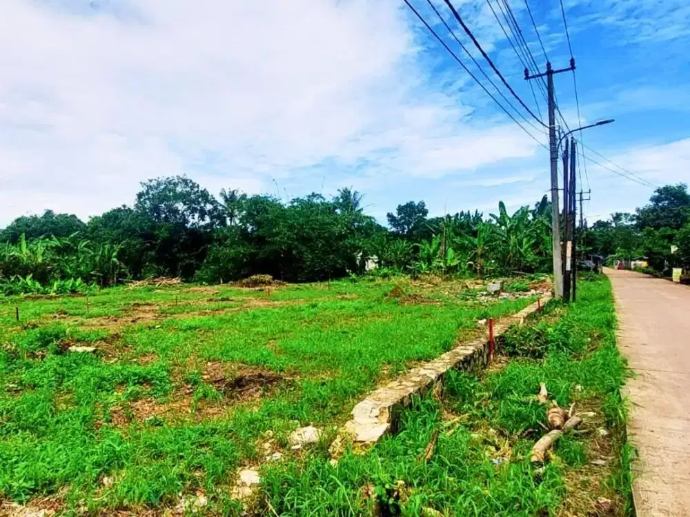 Tanah Murah 1 Jt-an Dekat HIERA BSD, Terima SHM per Unit