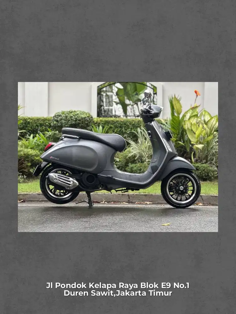 PIAGGIO VESPA SPRINT 150 IGET ABS LED TH 2020 GREY TITANIO Perfect Con