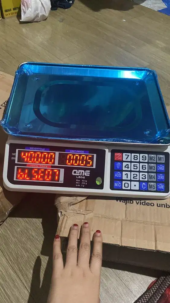 Ready Stock Timbangan buah 40 kg / timbangan londry/ timbangan sembako