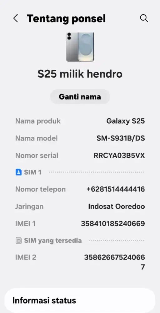 Samsung S 25 basic like new