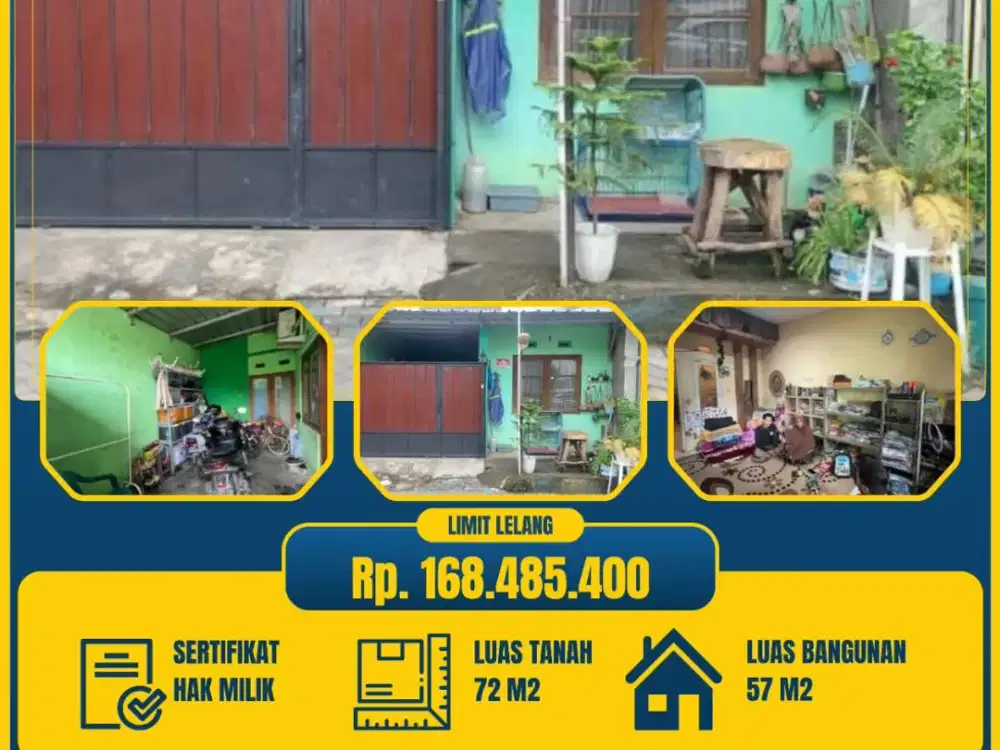 RUMAH SECOND PERUMAHAN OMA INDAH GRESIK