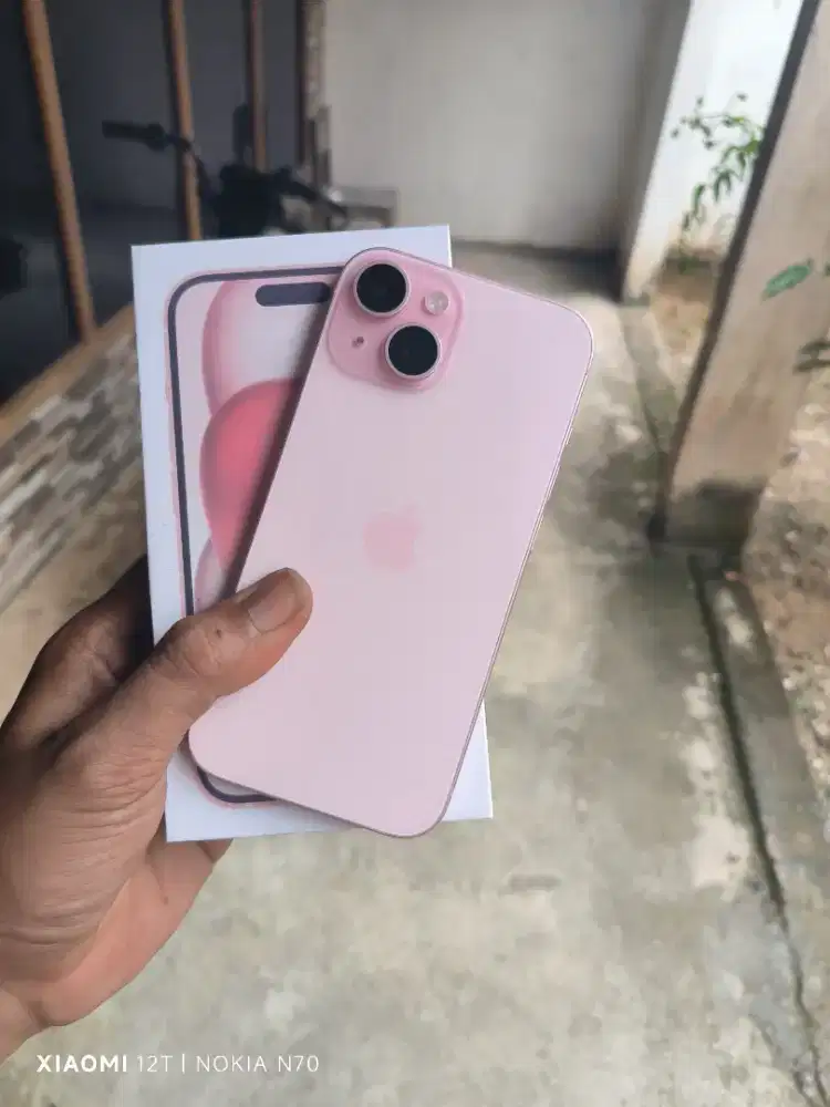 iphone 15 fullset masih garansi