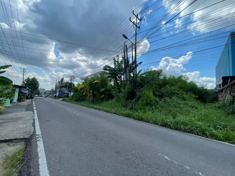 tanah depan rs sitifatimah kota palembang