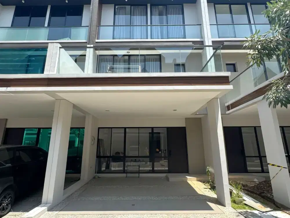 Rumah Modern Osaka Residences PIK 2 6x10 3+1KT Semi Furnished