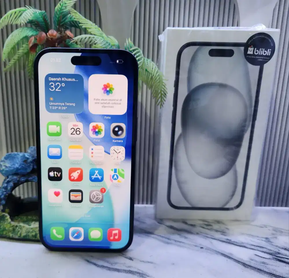 IPHONE 15 || 128GB || SECOND / BEKAS || RESMI