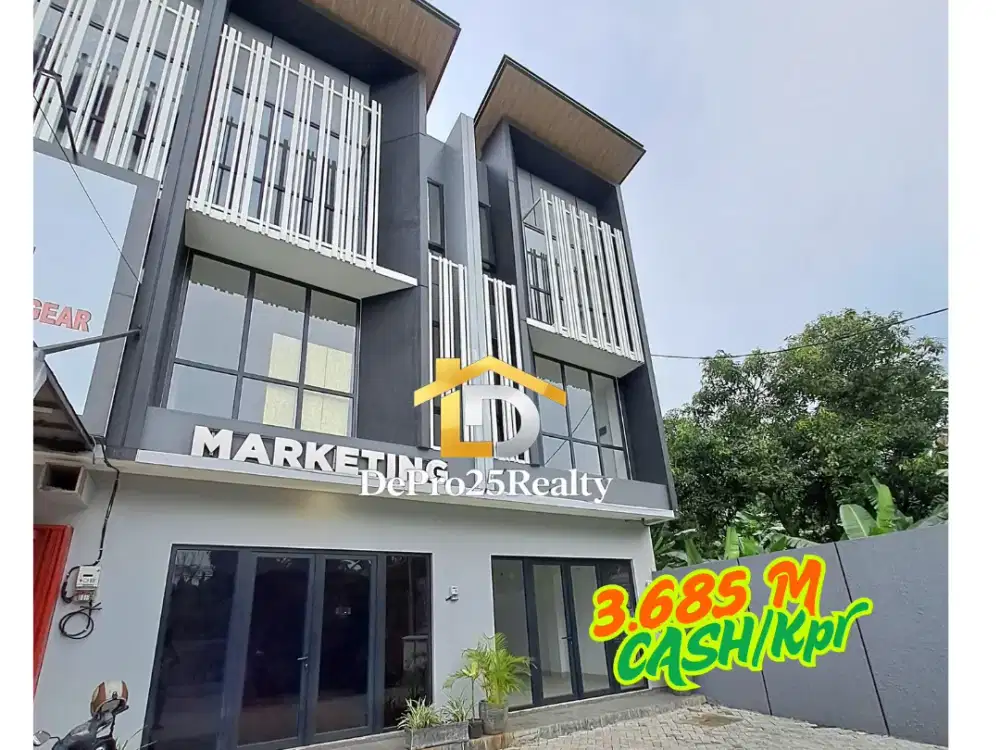 Dijual Ruko Komersil 3 Langai Di Jagakarsa Jakarta  Selatan