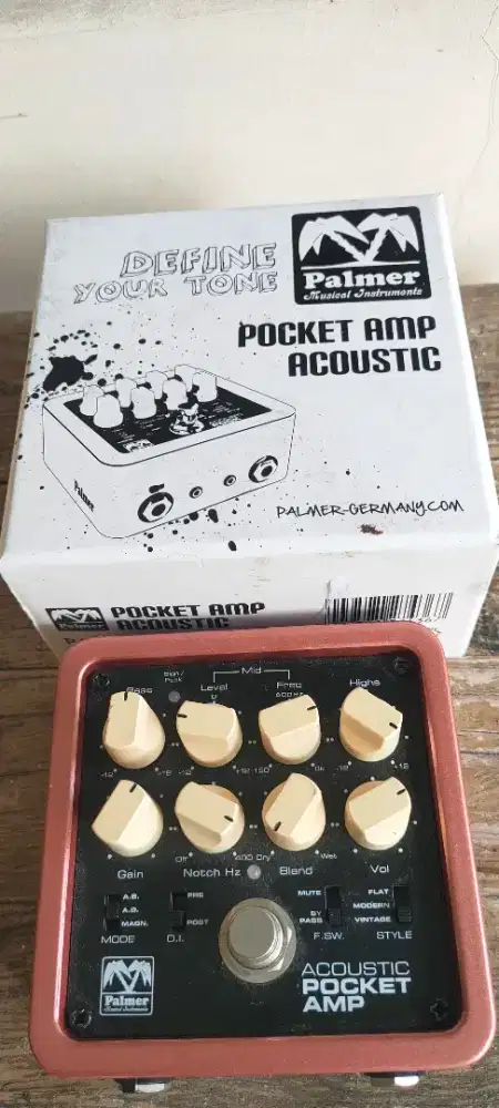 Efek Gitar Akustik Palmer Mi Pocket