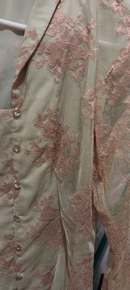 Kebaya hijau sage XL