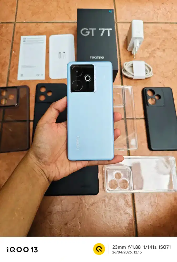 Realme GT 7T 12/256 7000MAH 8400 MAX lengkap segel garansi mulis ttbt