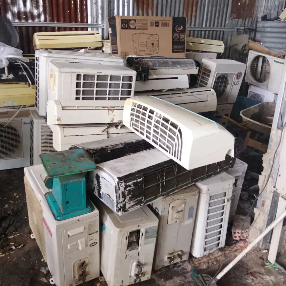 Terima ac bekas atau rusak total