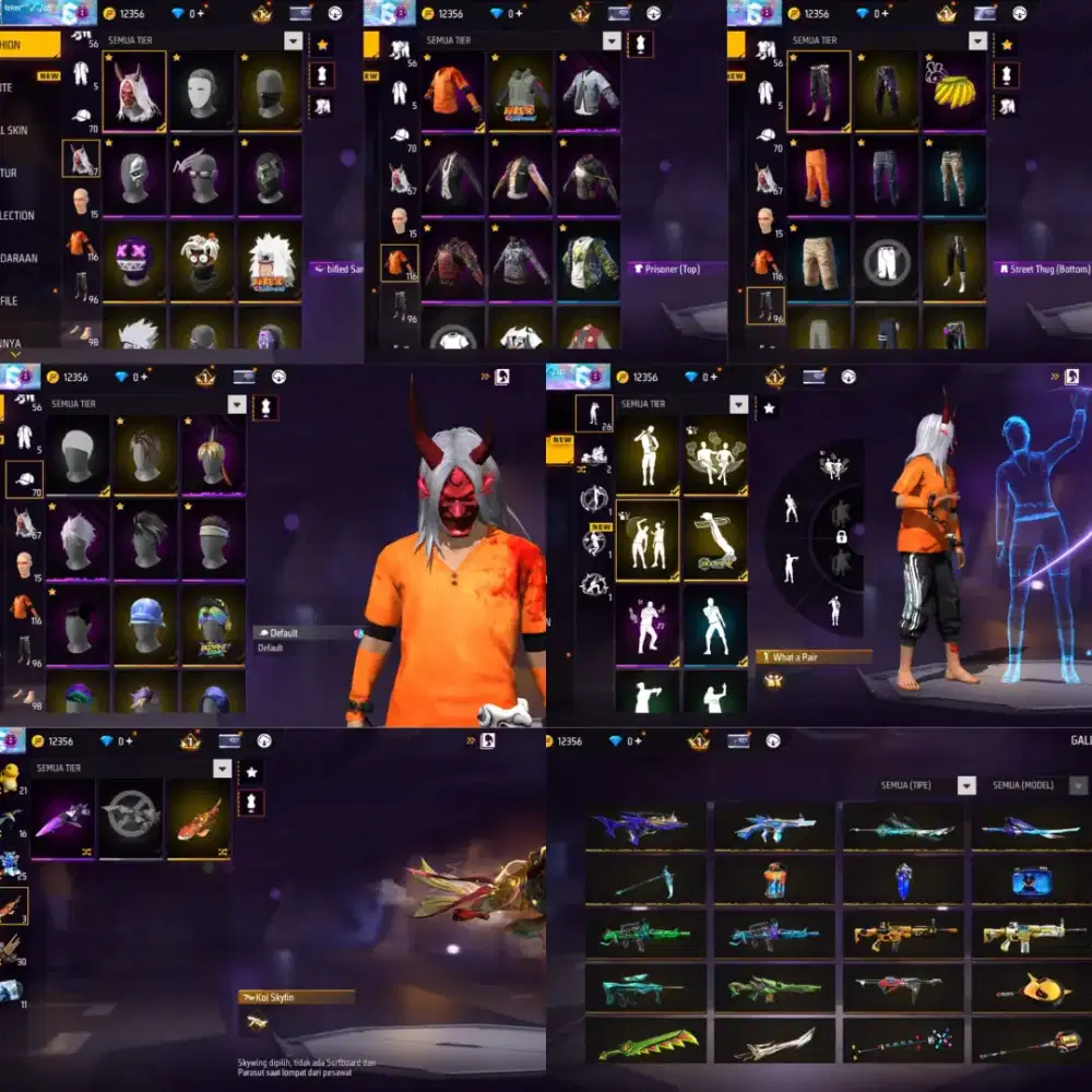 ready/jual akun ff murah dan aman