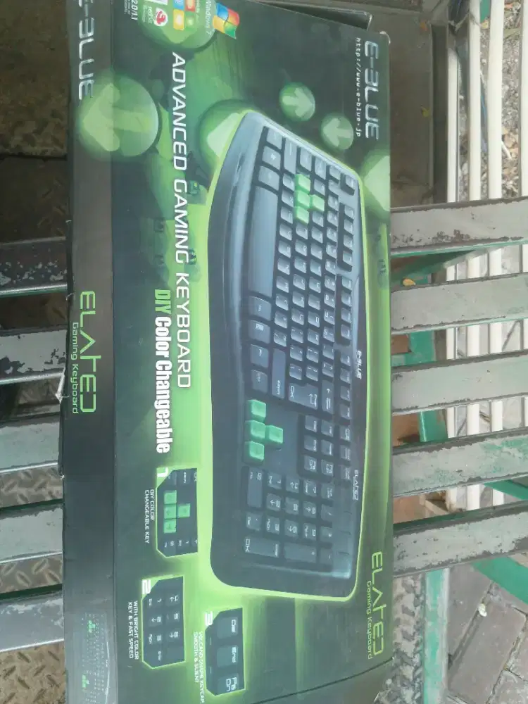 Jual keyboard e-blue barang masih baru cuma stok lama aja