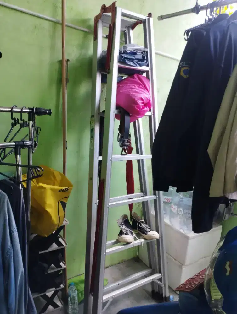 Dijual tangga aluminium tinggi 2 m