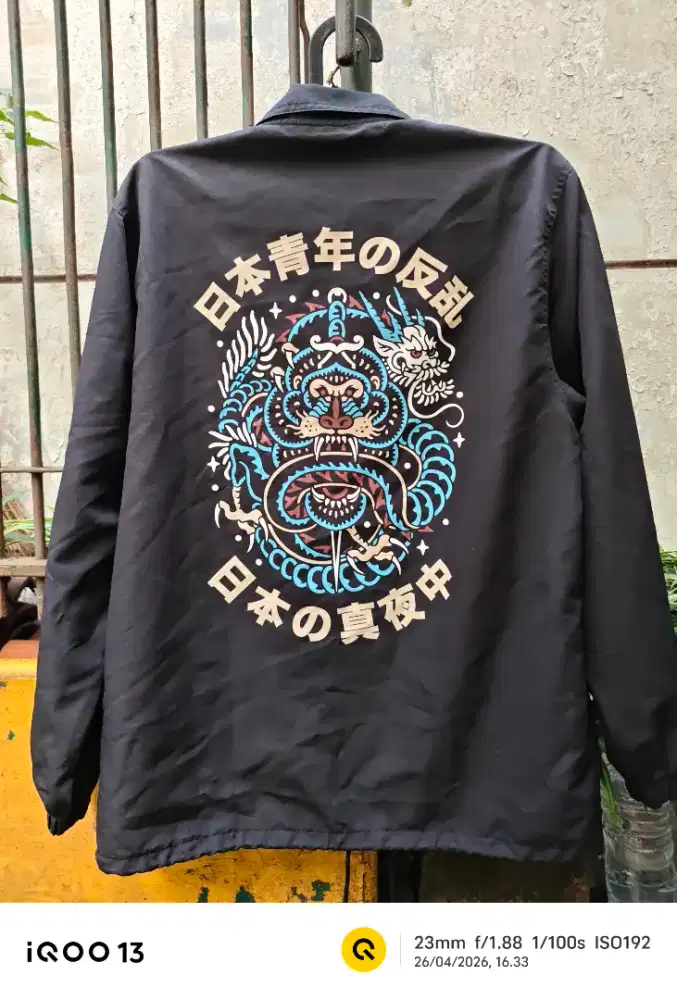 Jaket coach erigo size M