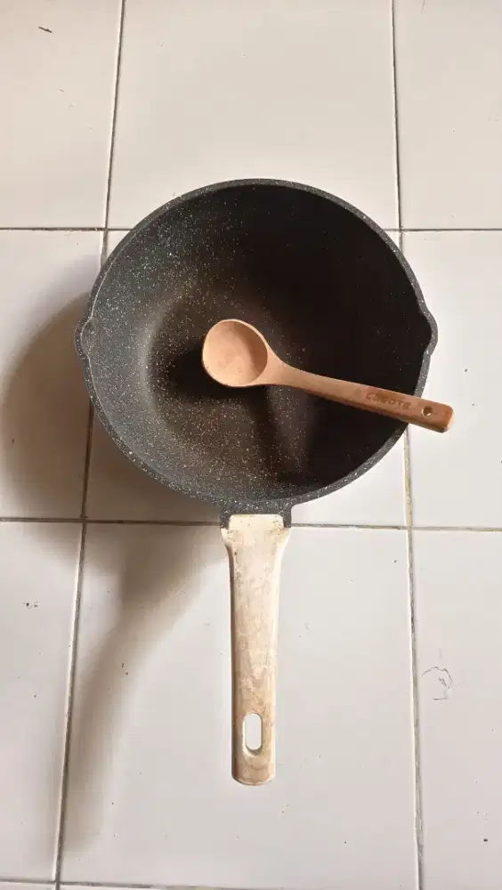 Wajan deep fry wokpan carote