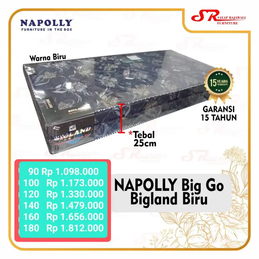 springbed  Bigland Big Go All Ukuran Murah Area Jogja (dwi)