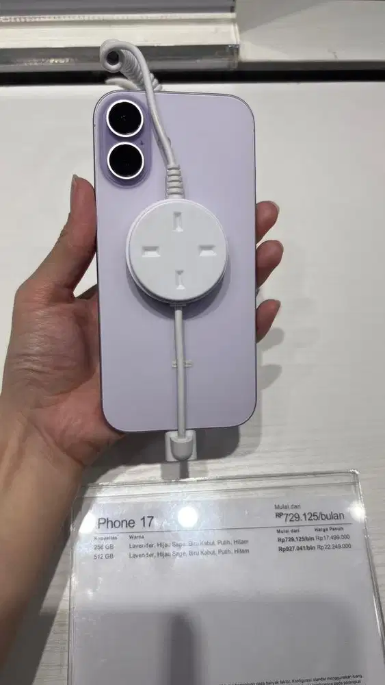 Ready iPhone 17 garansi resmi