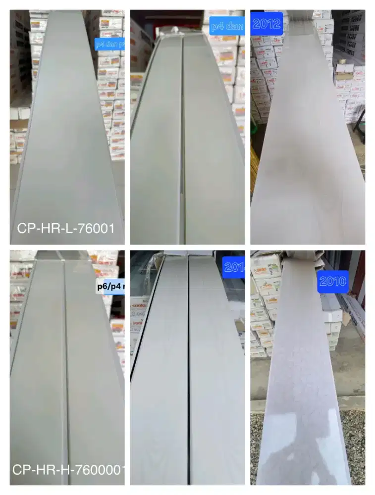 Plafon pvc motif putih