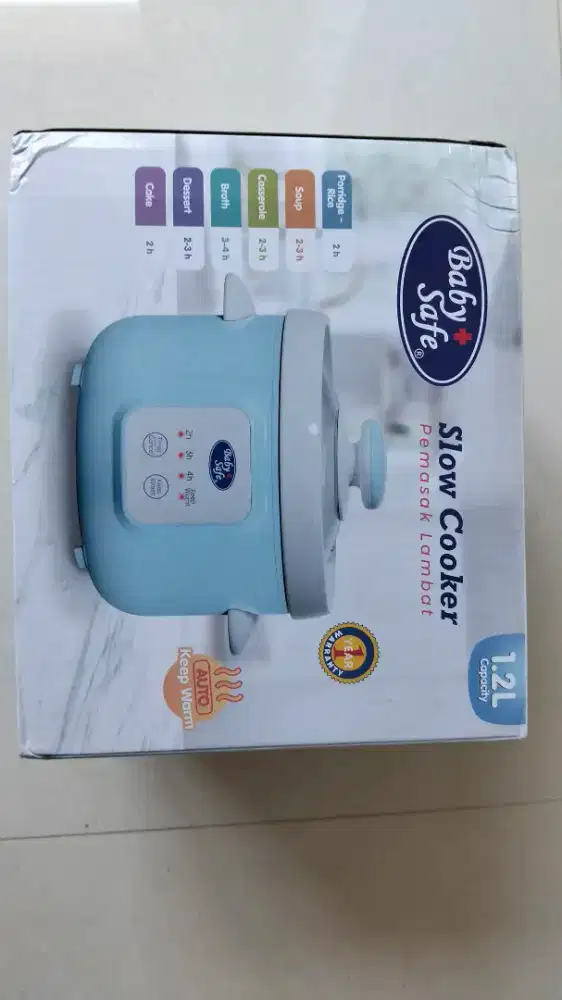 Slow cooker Babysafe 1.2L