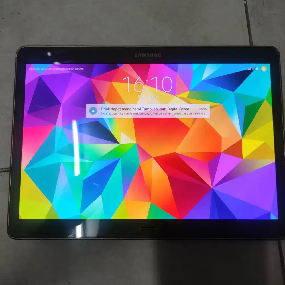 Dijual Samsung Galaxy Tab S 10.5 SM-T805 (4G LTE)
masih nyaman pakai.