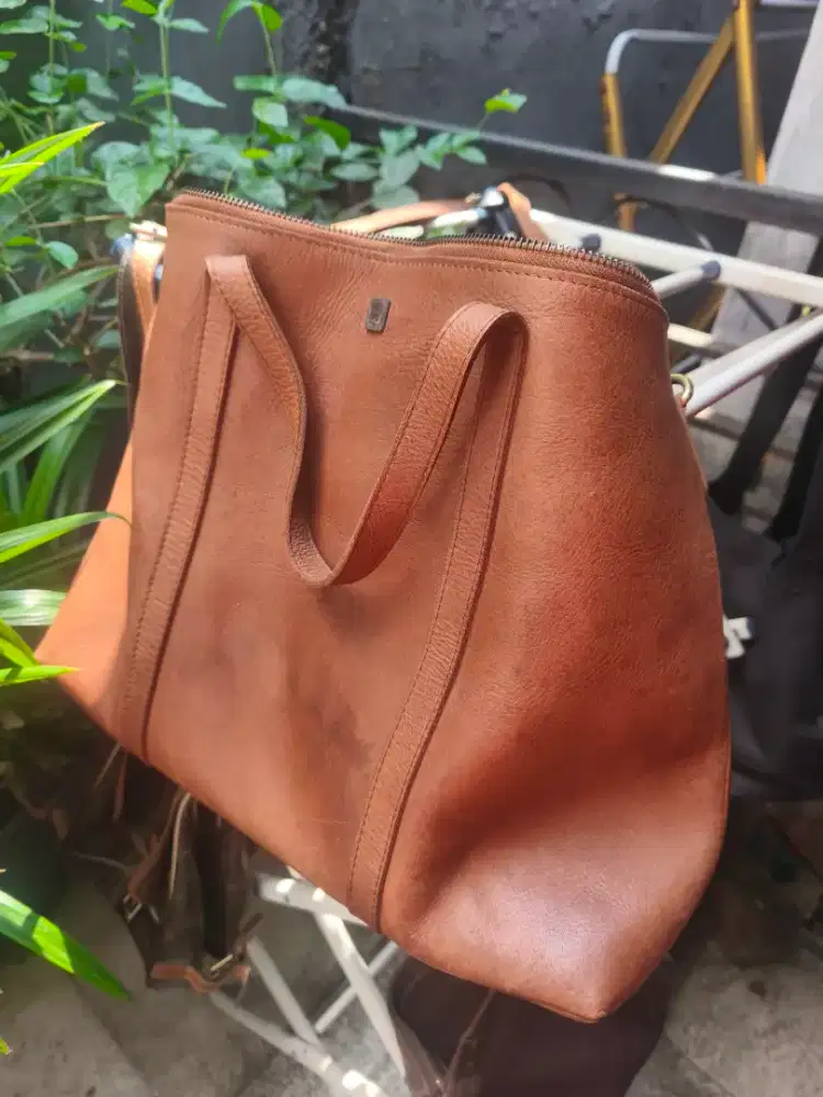 Tas Besar Kulit Jogja Brand Elefante