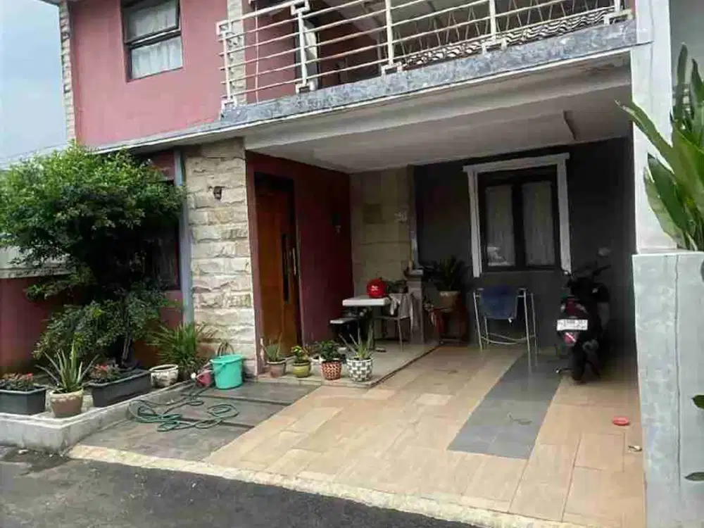 Jual Rumah Tingkat di dalam cluster Matoa Green jl pipa tanah baru perbatasan ciganjur