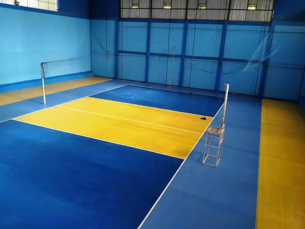 DIJUAL GEDUNG OLAHRAGA BISA UNTUK (VOLLEYBALL,FUTSAL,BASKET,BADMINTON)