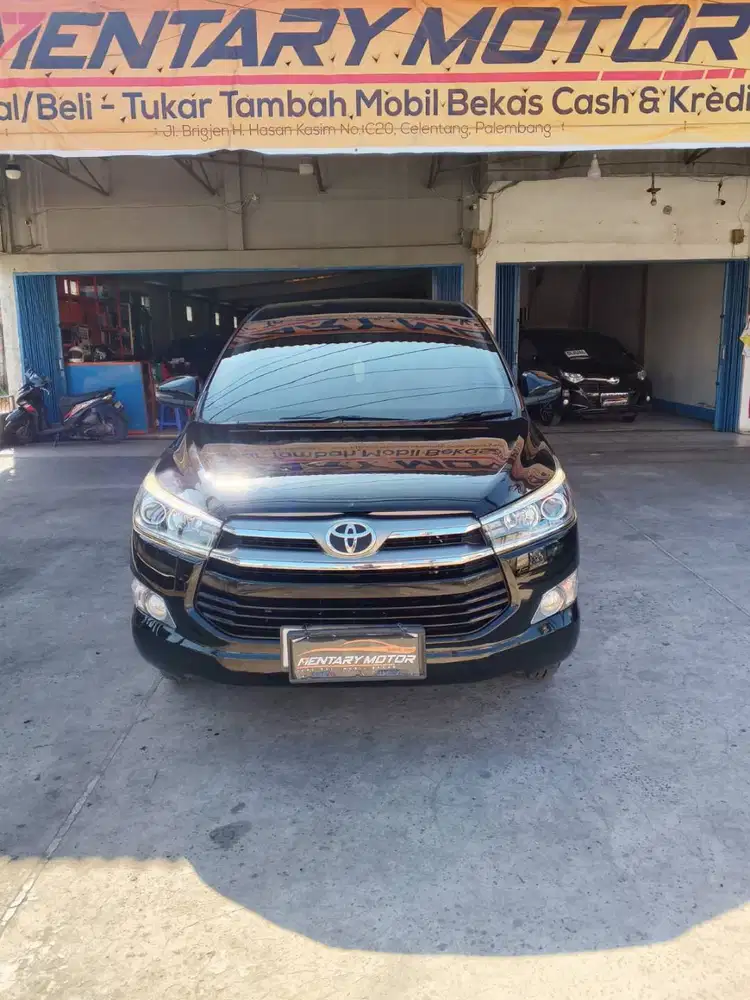 Toyota Innova Reborn 2.0 V Automatic 2019 Hitam Facelift Bagus Terawat