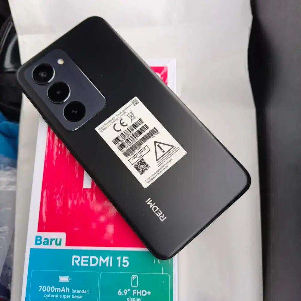 Redmi 15 Ram 8/256 Second Mulus Garansi