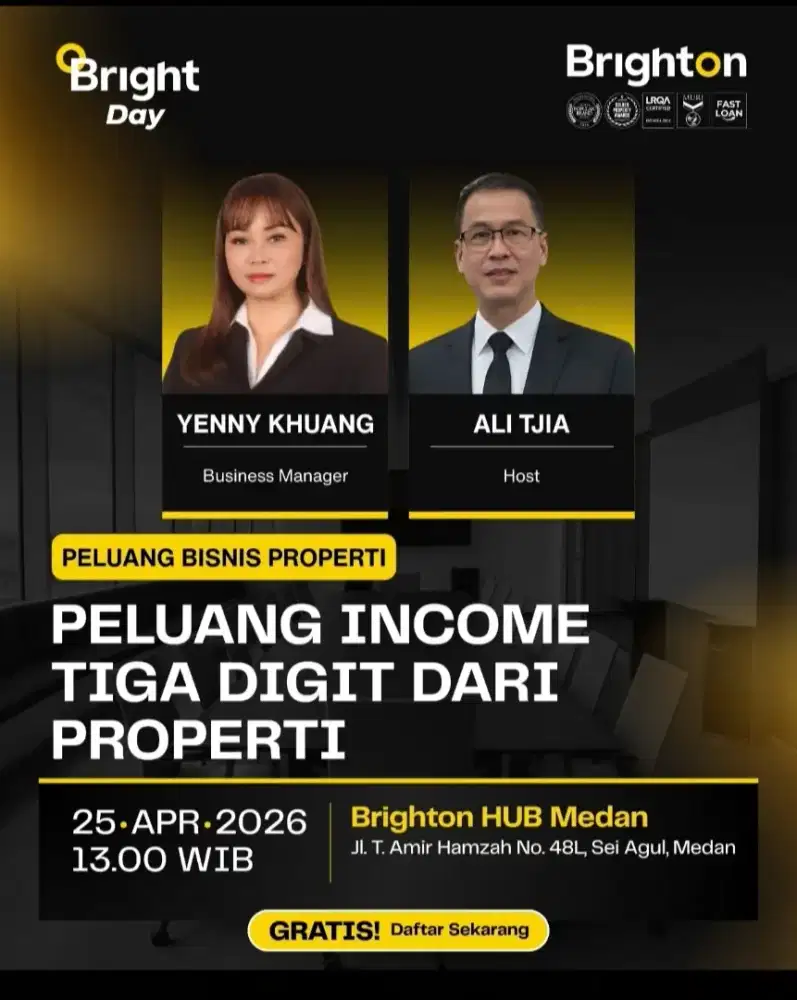 Lowongan Mitra Bisnis ( Agen Properti)