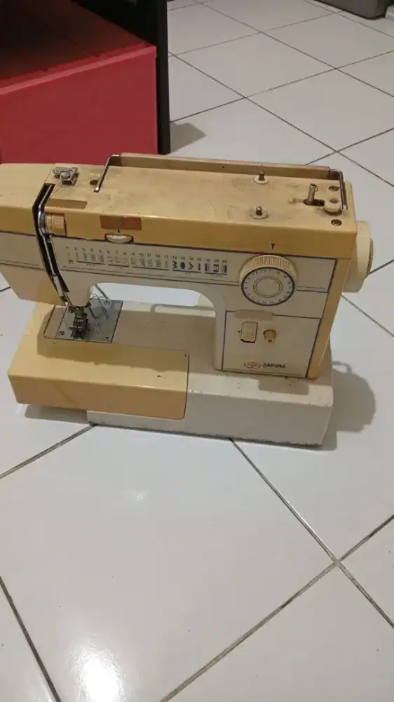 Mesin Jahit Portable Sakura Made in Japan