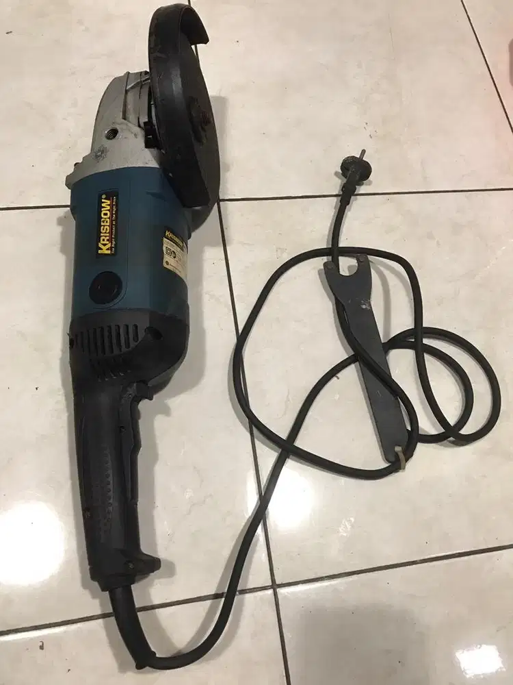Mesin gurinda tangan 7 inch merk KRISBOW