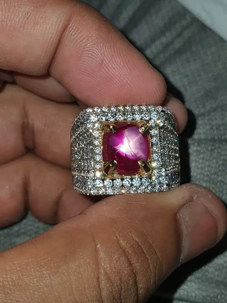 Natural Star Ruby 3,15Crat Noheat Burma