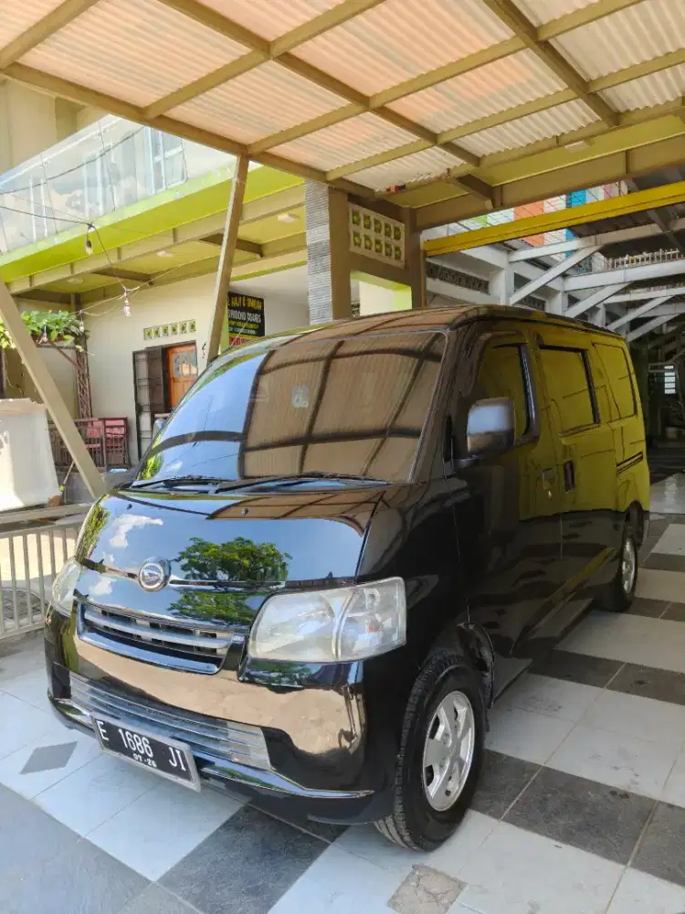 100% mulus GRANMAX MB HITAM, bagus,  AC dingin, aman banjir dan kropos