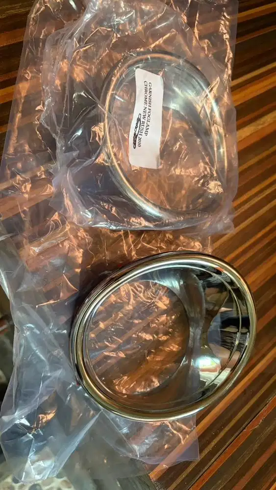 GARNISH FOGLAMP CHROME NEW RUSH 2010