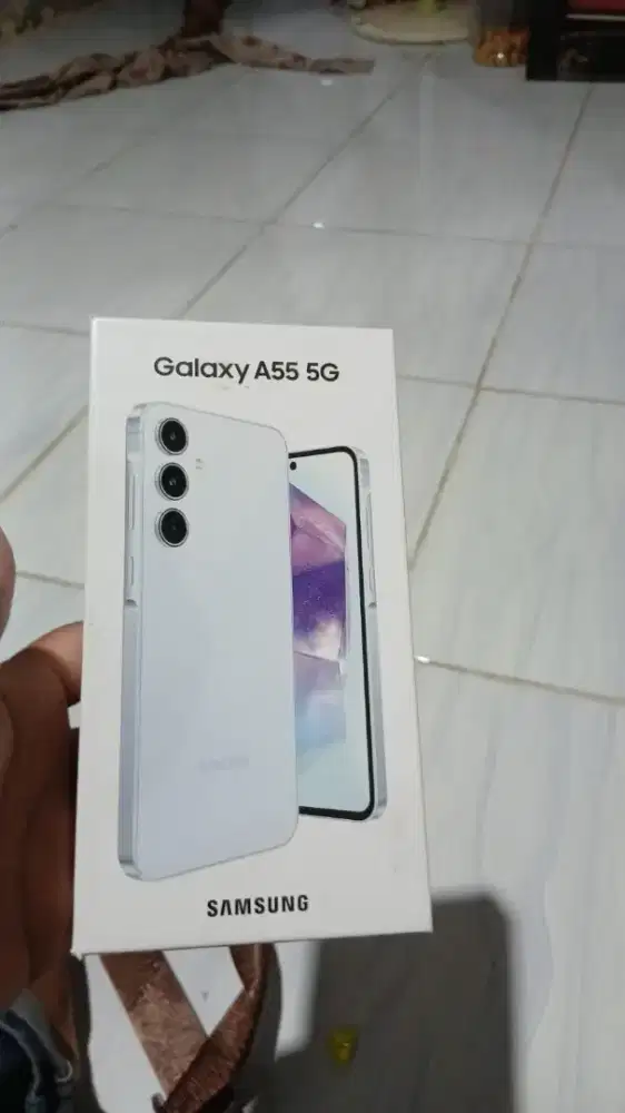 Samsung galaxy A55 white Ram 12/256