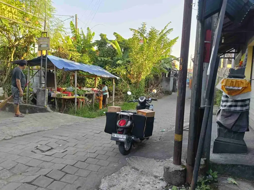 Jual Tanah Hook Luas 1.5are Lokasi Jl Subak Dalam Danpasar Barat Zona Kuning & SHM