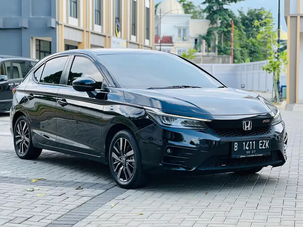 HONDA CITY 1.5 RS HATCHBACK NON SENSING MATIC 2022 HITAM 2023
