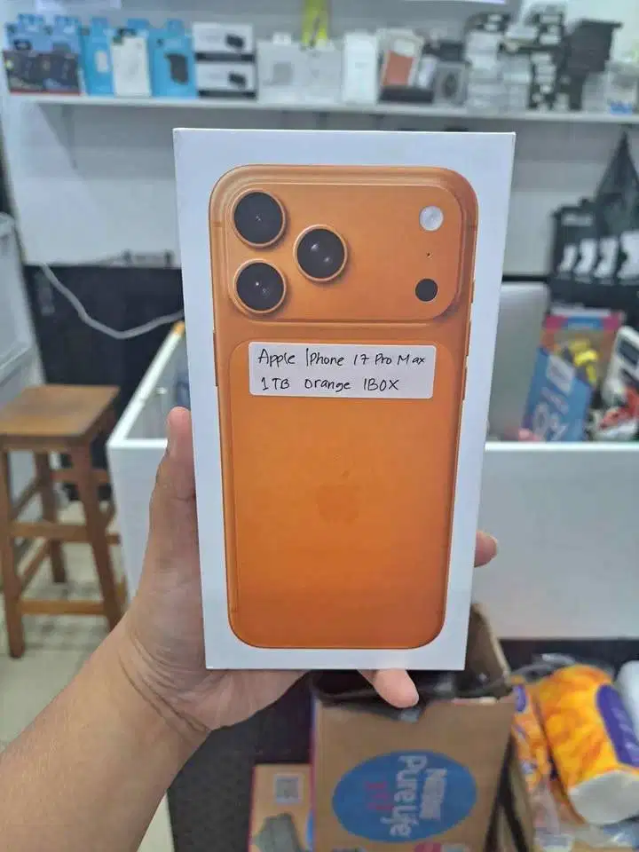 IPhone 17 Pro Max 1TB Cosmic Orange New BNIB Garansi Resmi IBox