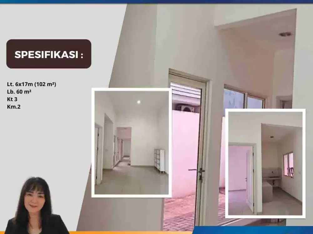 Disewakan Cluster Dhana Lt. 6x17 Suvarna Lavon Cikupa Tangerang