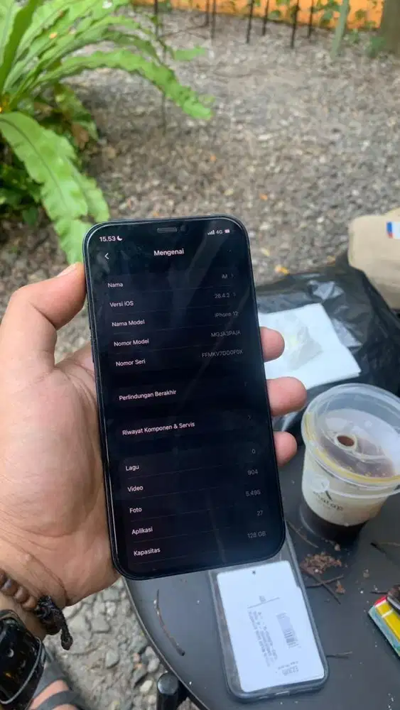 iPhone 12 128gb Fullset ibox slimbox