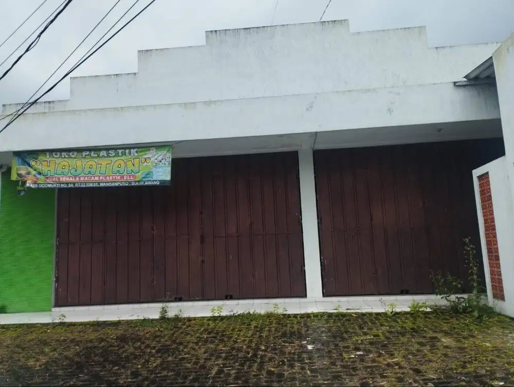 DISEWAKAN – LOKASI USAHA STRATEGIS DI PINGGIR JALAN PROVINSI