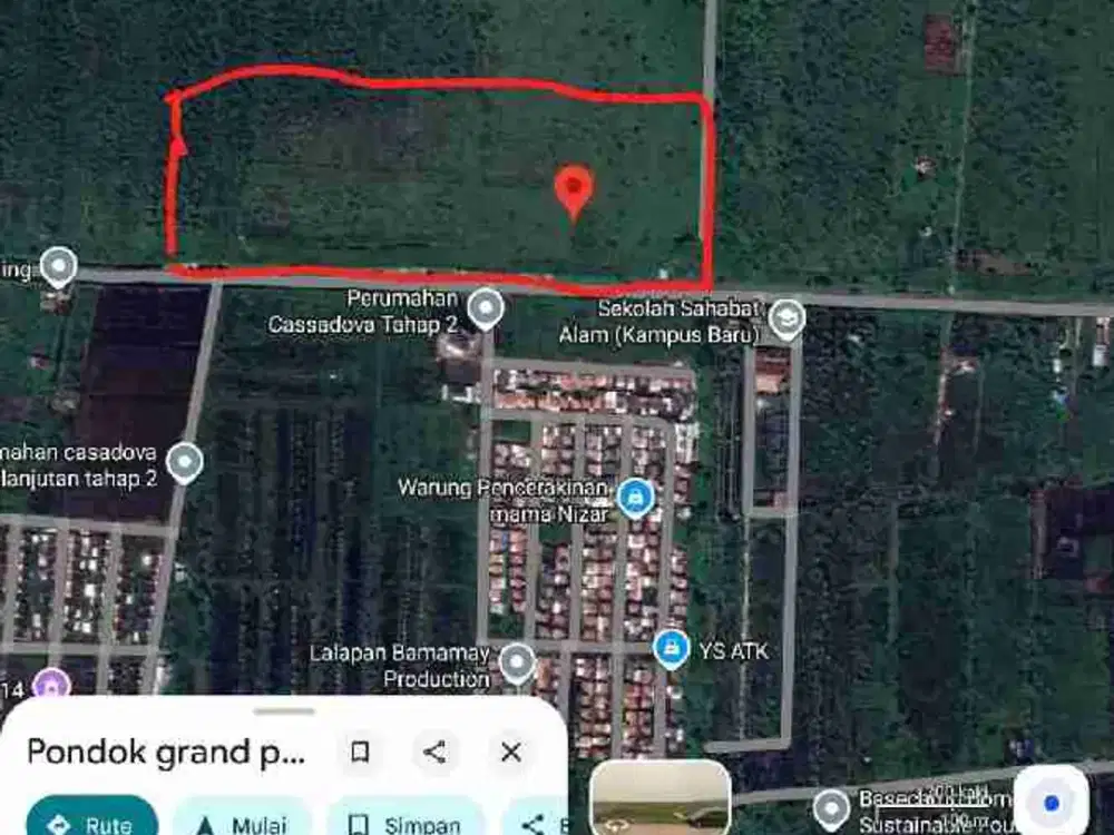 Jl. Perintis Induk UK. 200x250 SHM (Ahmad Dody)