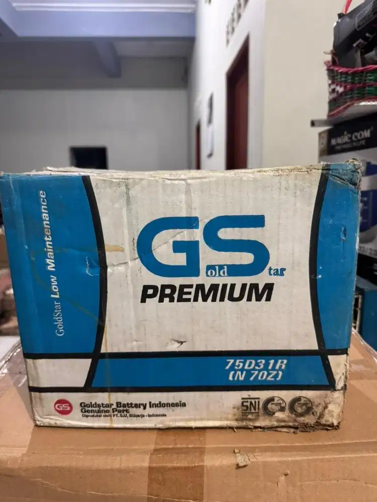 Aki Mobil 75D31R GS Astra Premium 12V / 80Ah