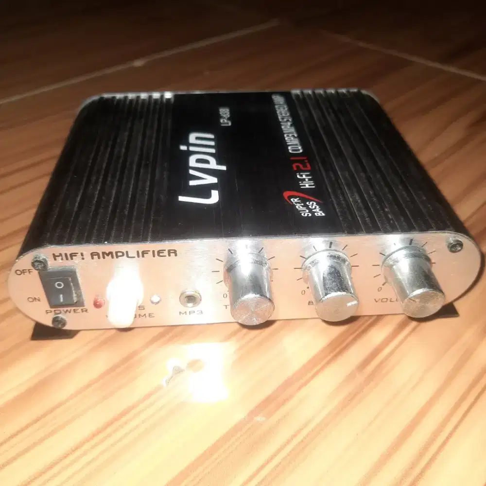 Power Amplifire DC12V Motor Mobil Audio Sound Speaker